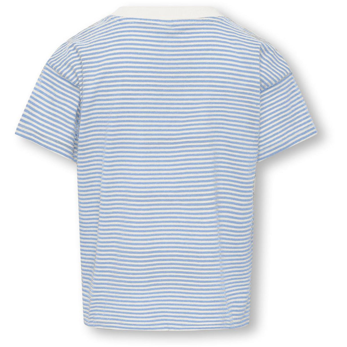 kids ONLY Cloud Dancer Open Air Y/D Stripes / Red Heart Kogpisa Maiken Life Crop Ss Onl Jrs Noos