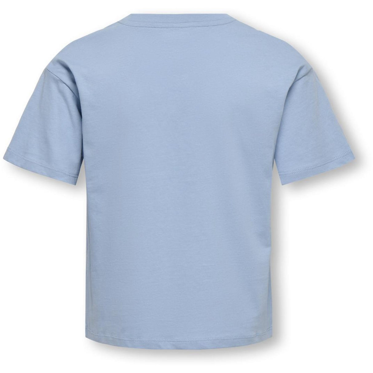 kids ONLY Soft Chambray Heart Emb/Night Sky Kogmaiken Life Cropheart Ss Top Jrs Noos