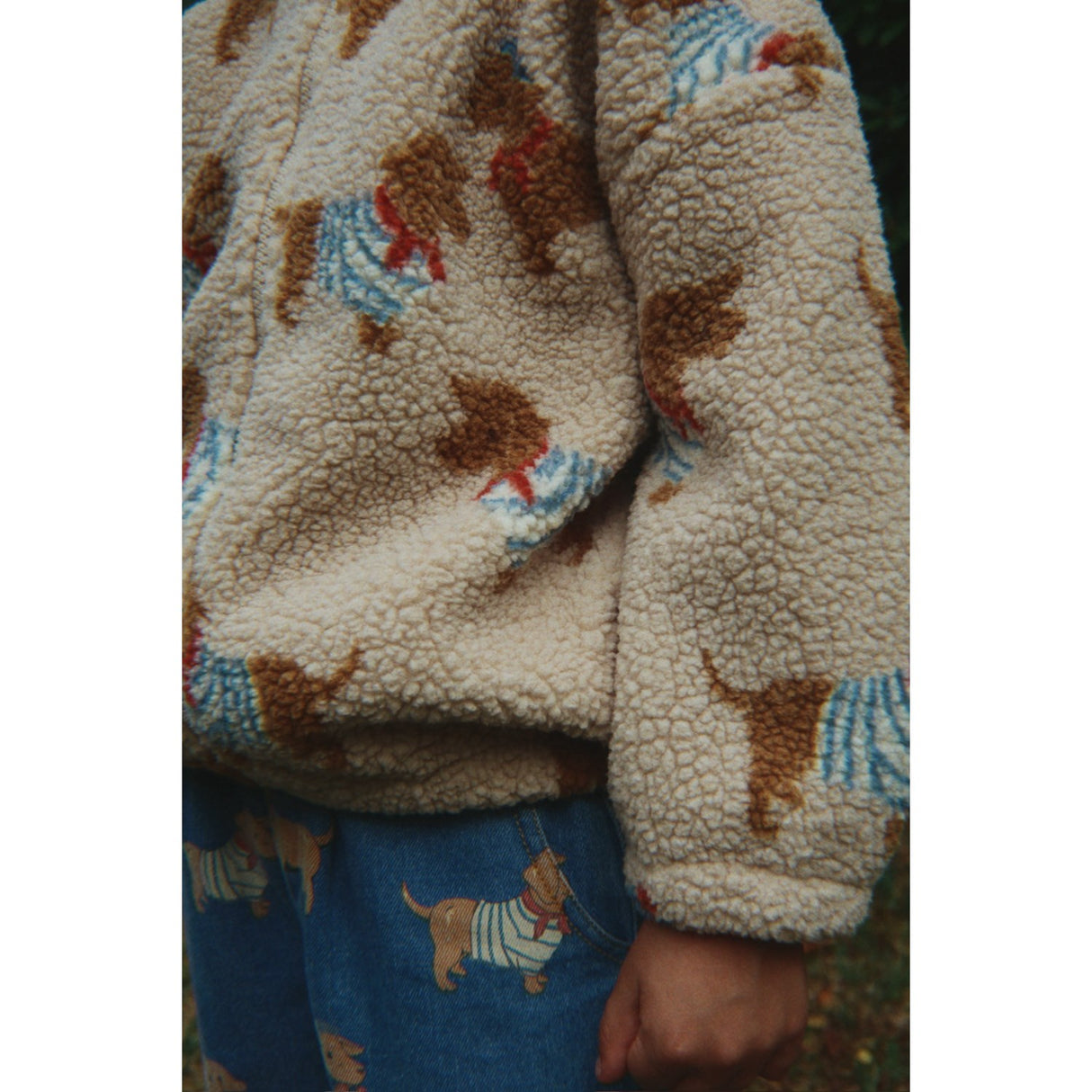 Konges Sløjd Bassotto Jody Teddy Jacket Grs