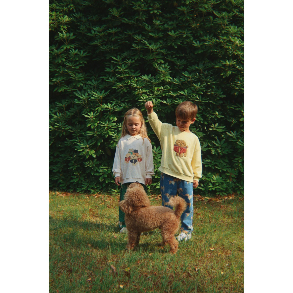 Konges Sløjd Family Photo Spotty Ls Polo Gots