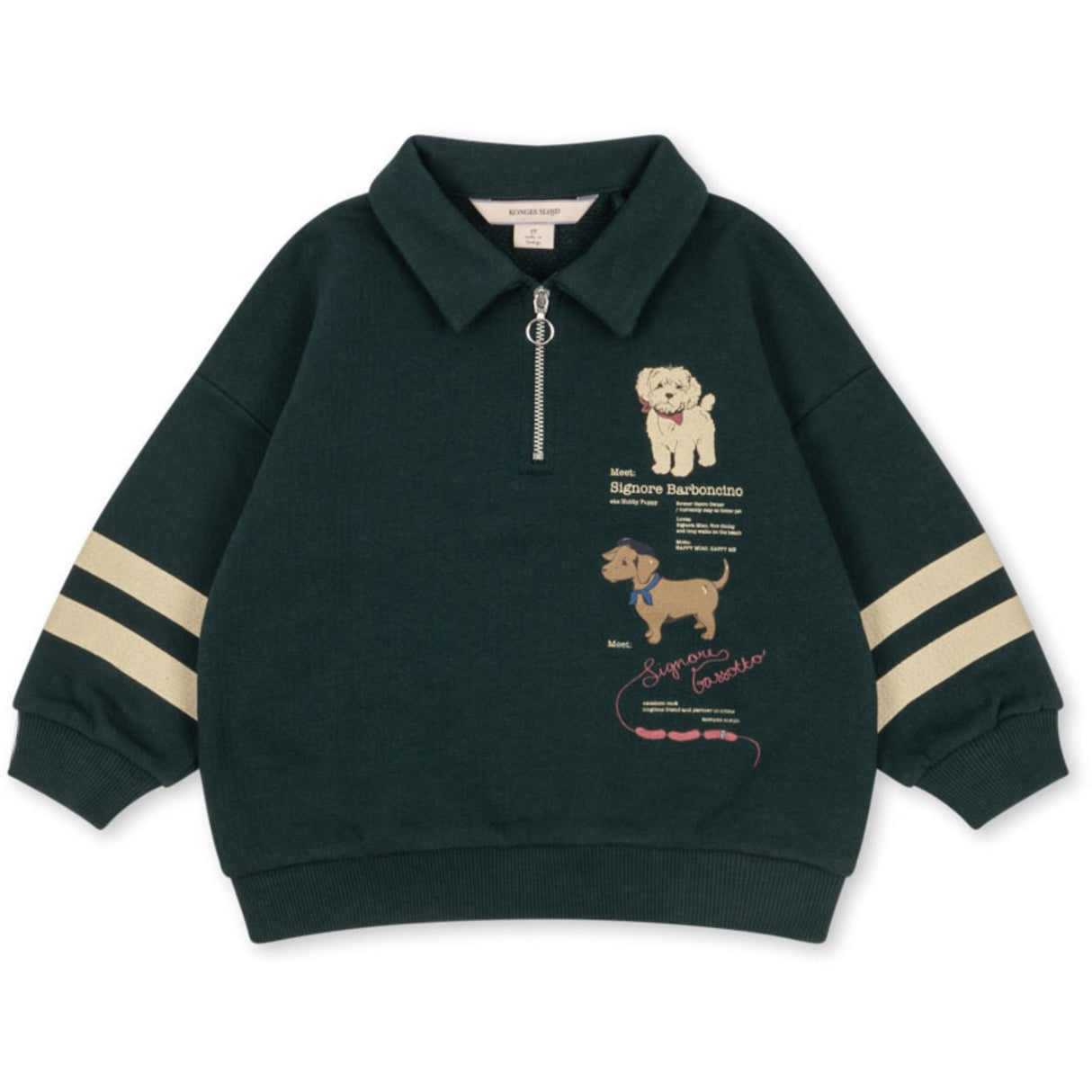 Konges Sløjd Pine Grove Doggy Half Zip Polo Ocs