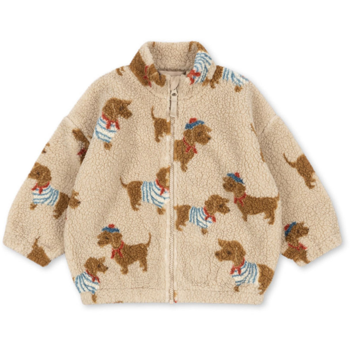 Konges Sløjd Bassotto Jody Teddy Jacket Grs