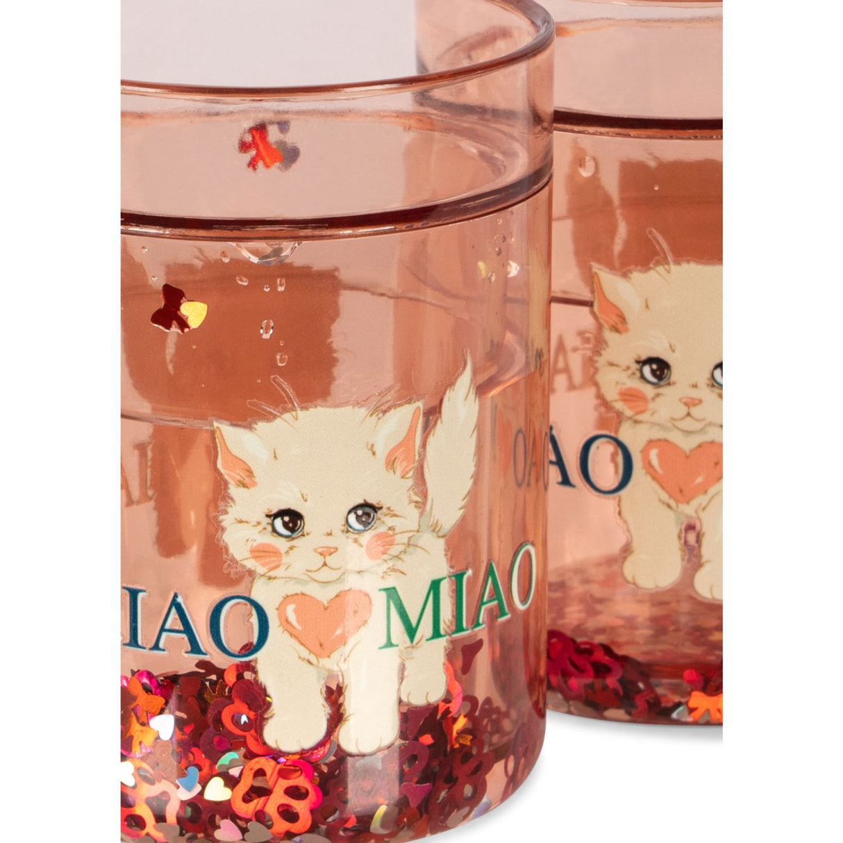 Konges Sløjd Ciao Miao 2 Pack Glitter Cups