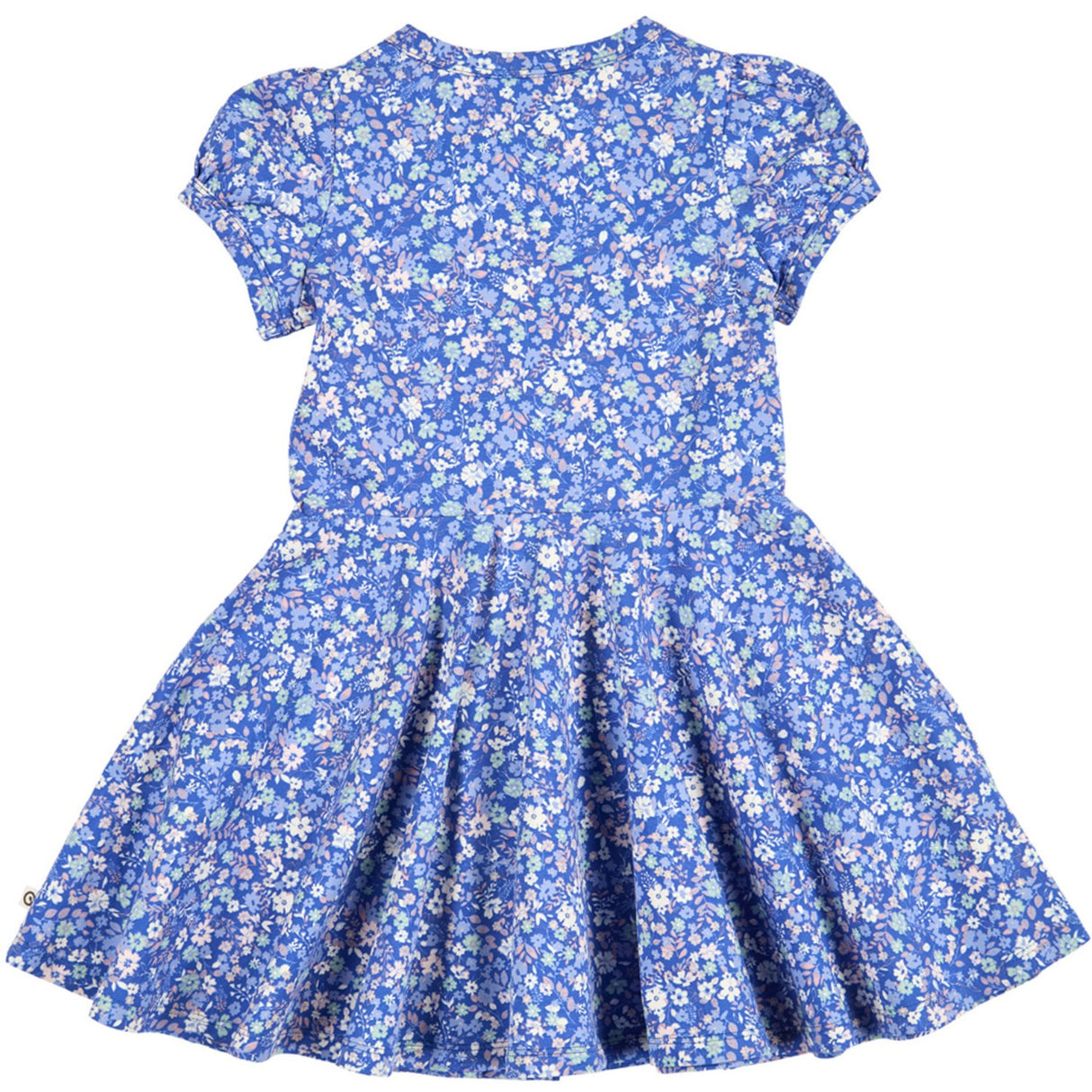 Müsli Azure Blue/ Nectar/ Tofu Primrose Puff S/S Swing Dress