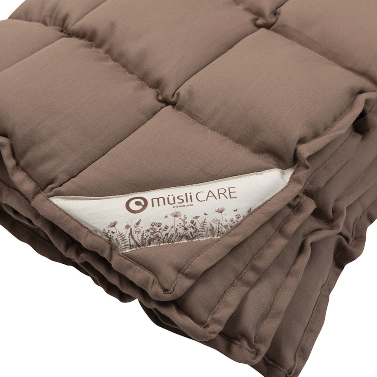 Müsli Walnut Satin Duvet Kapok Junior