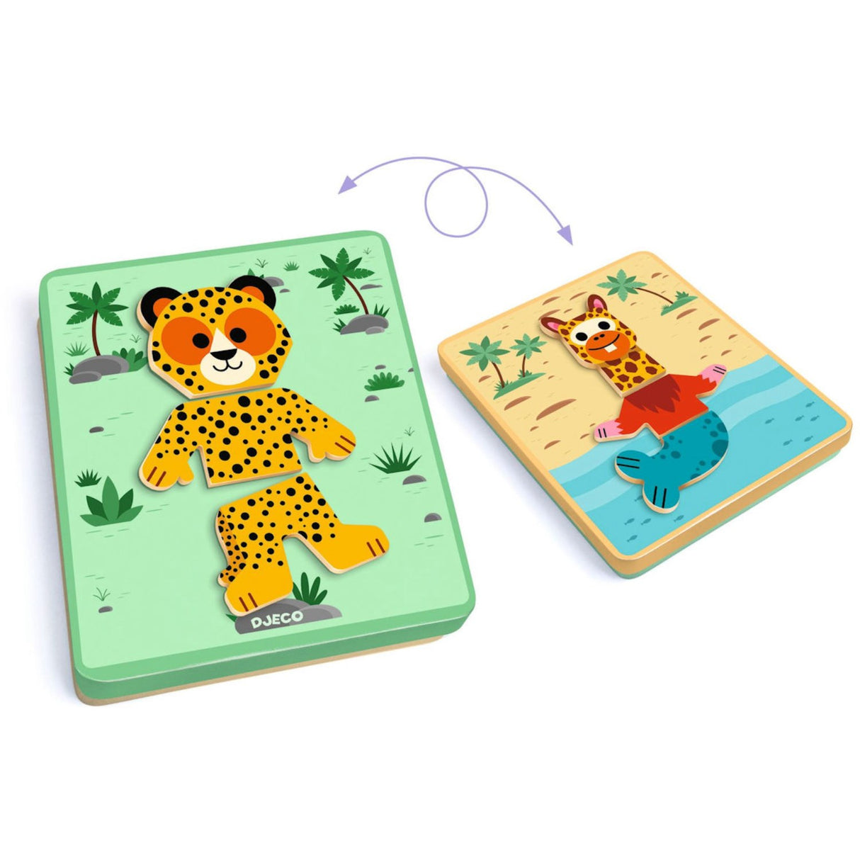 Djeco Inzebox 마그넷 레그, 믹스 앤 매치