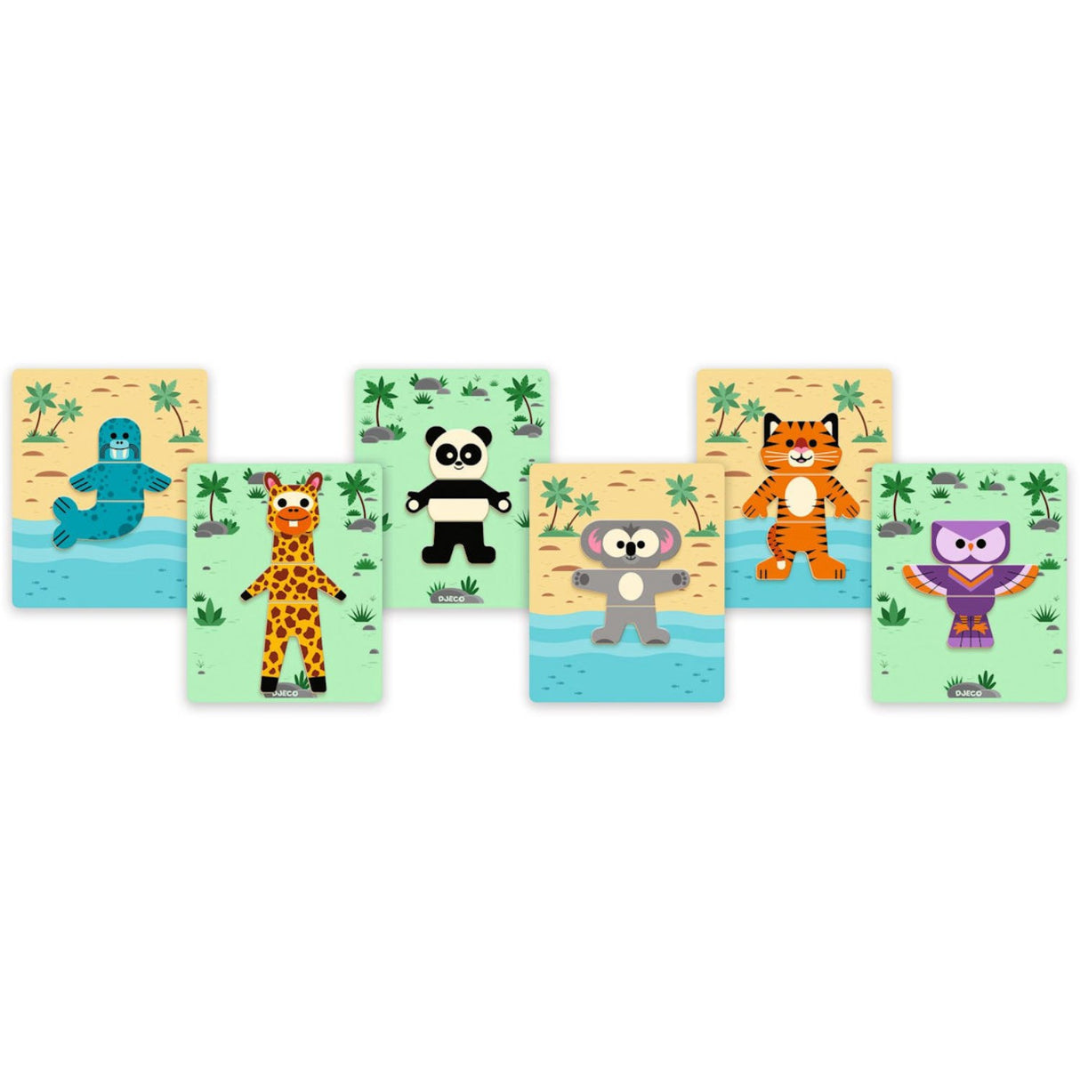 Djeco Inzebox 마그넷 레그, 믹스 앤 매치