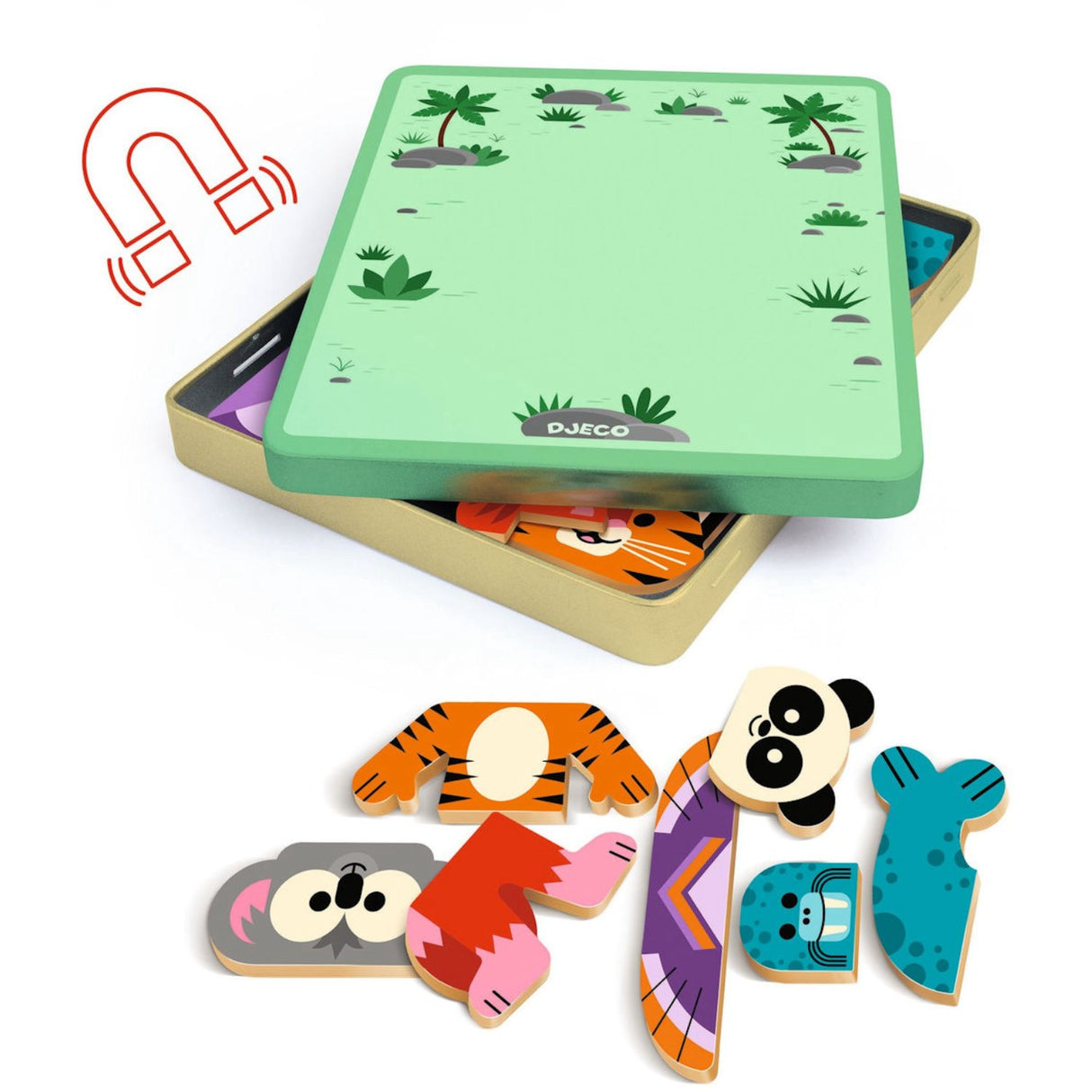 Djeco Inzebox 마그넷 레그, 믹스 앤 매치