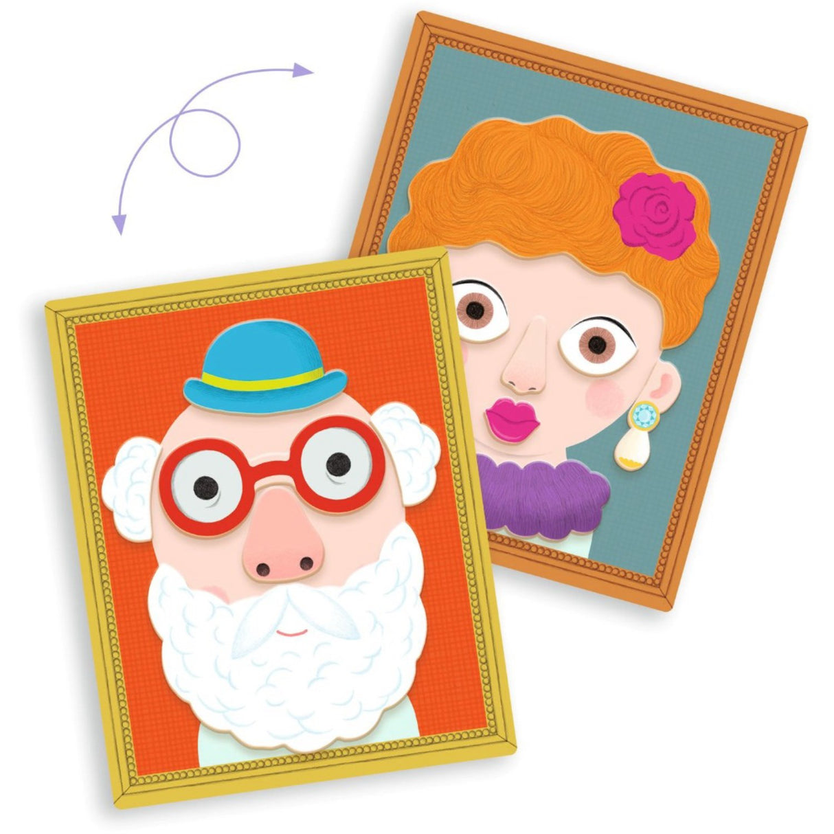 Djeco Inzebox 마그넷 레그, 인물 사진