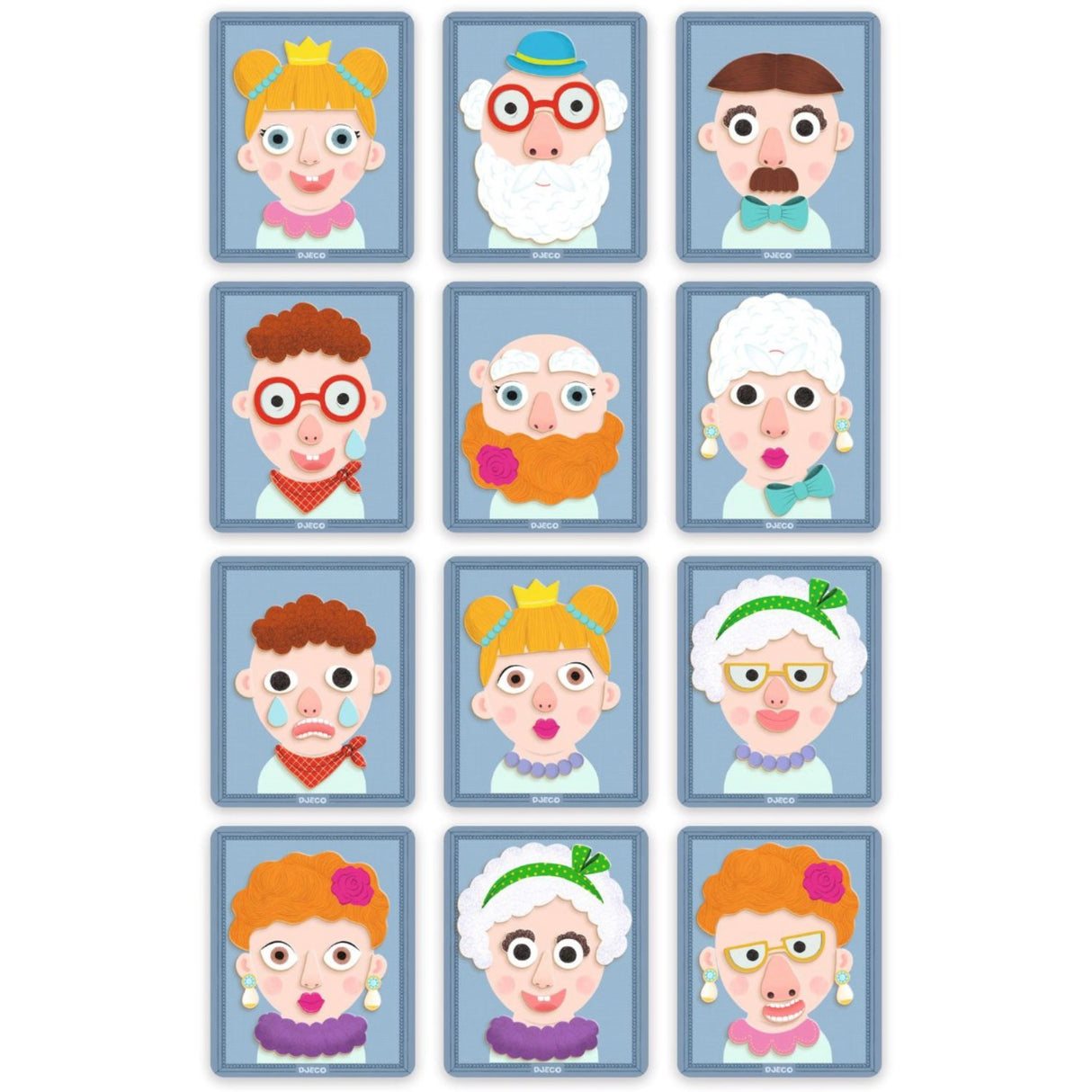 Djeco Inzebox 마그넷 레그, 인물 사진