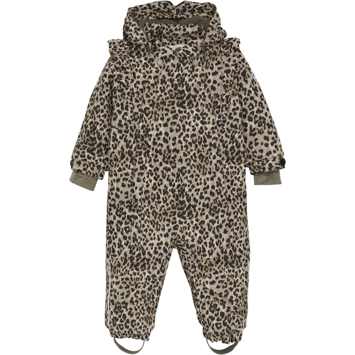 En Fant Pine Bark Baby Snowsuit W. Frills