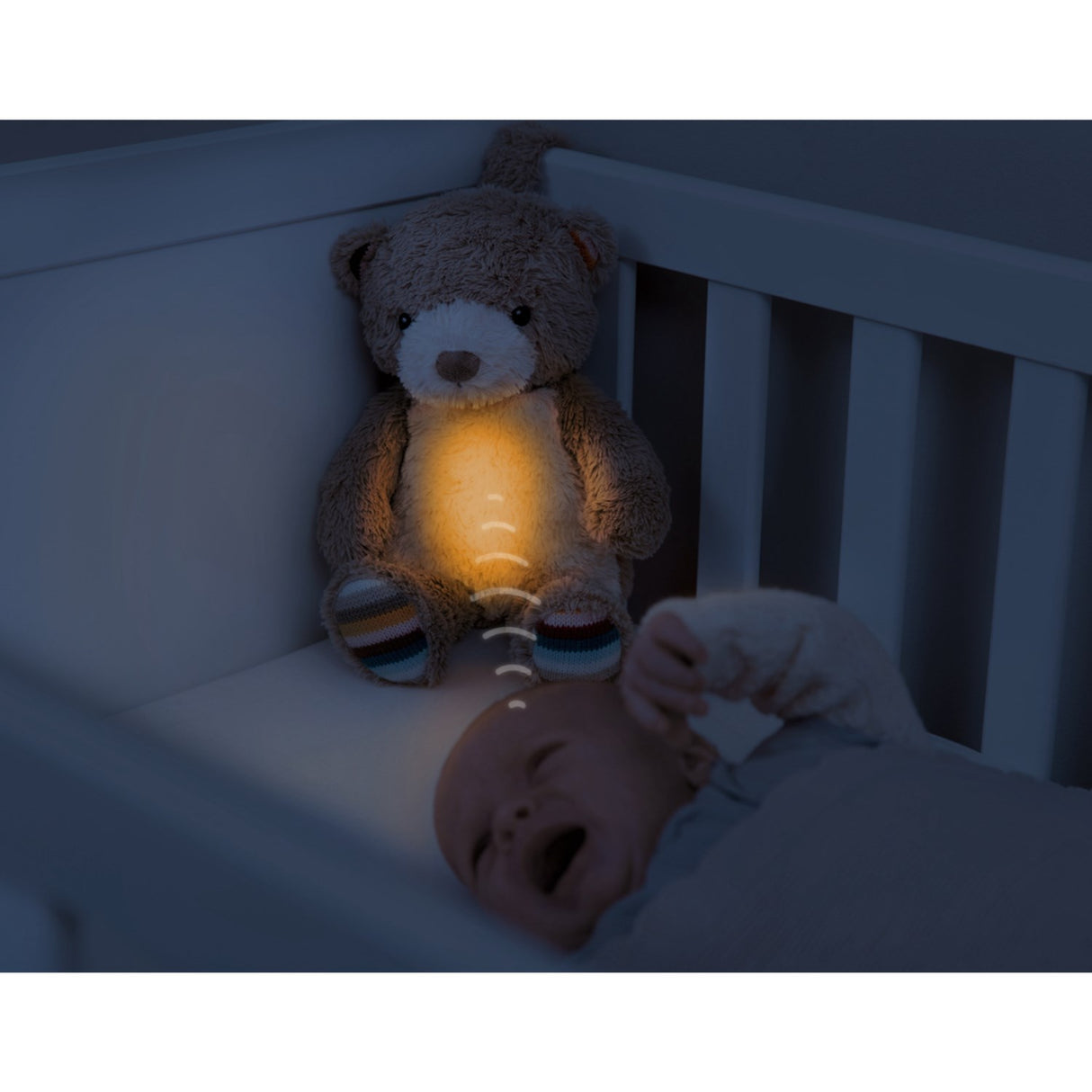 Zazu Beige Bruno The Bear Sleep Shusher