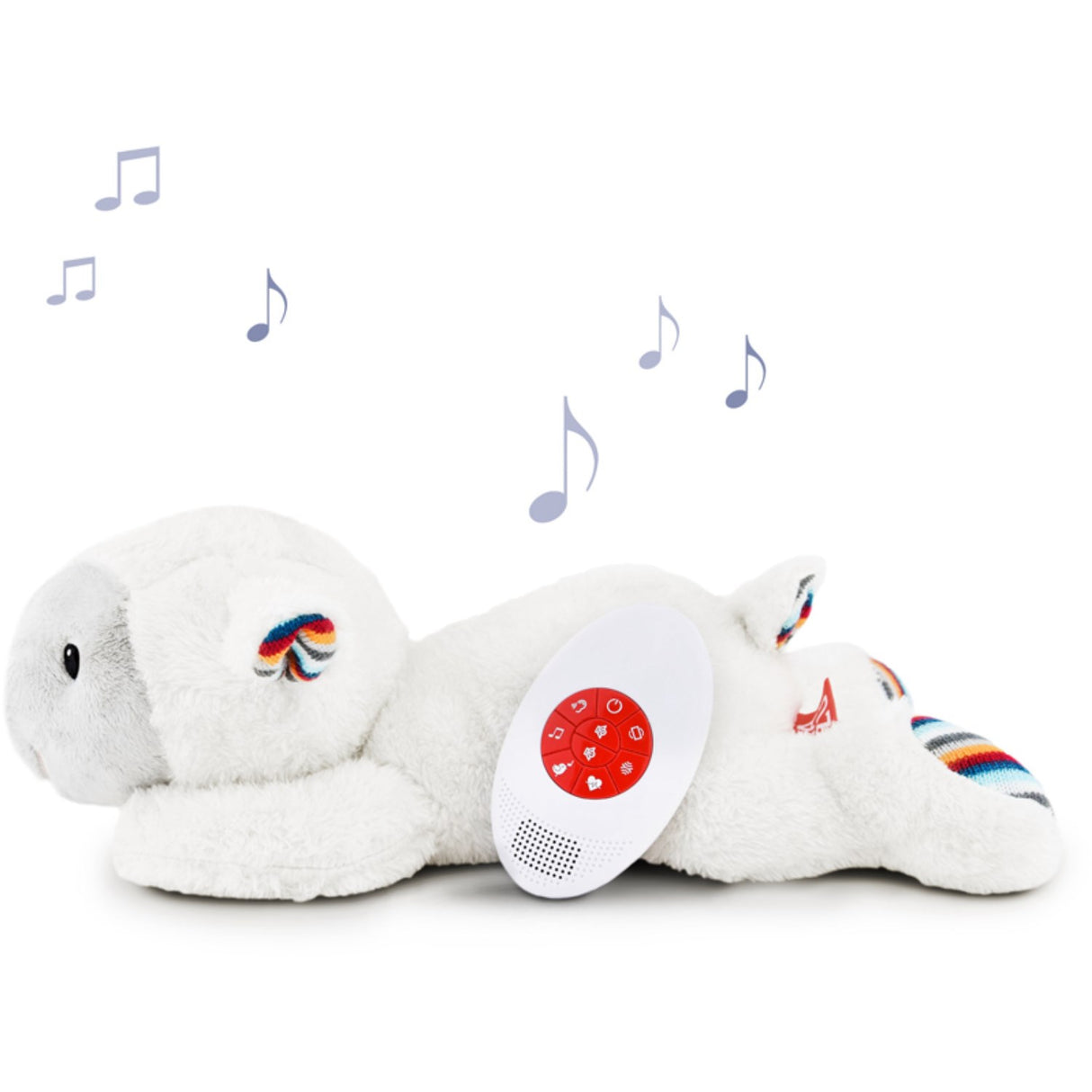 Zazu White Liz The Lamb Soft Plush With Sound
