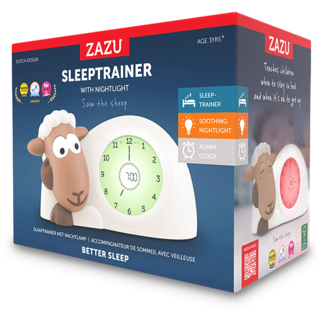 Zazu Brown Sam The Sheep Sleeptrainer