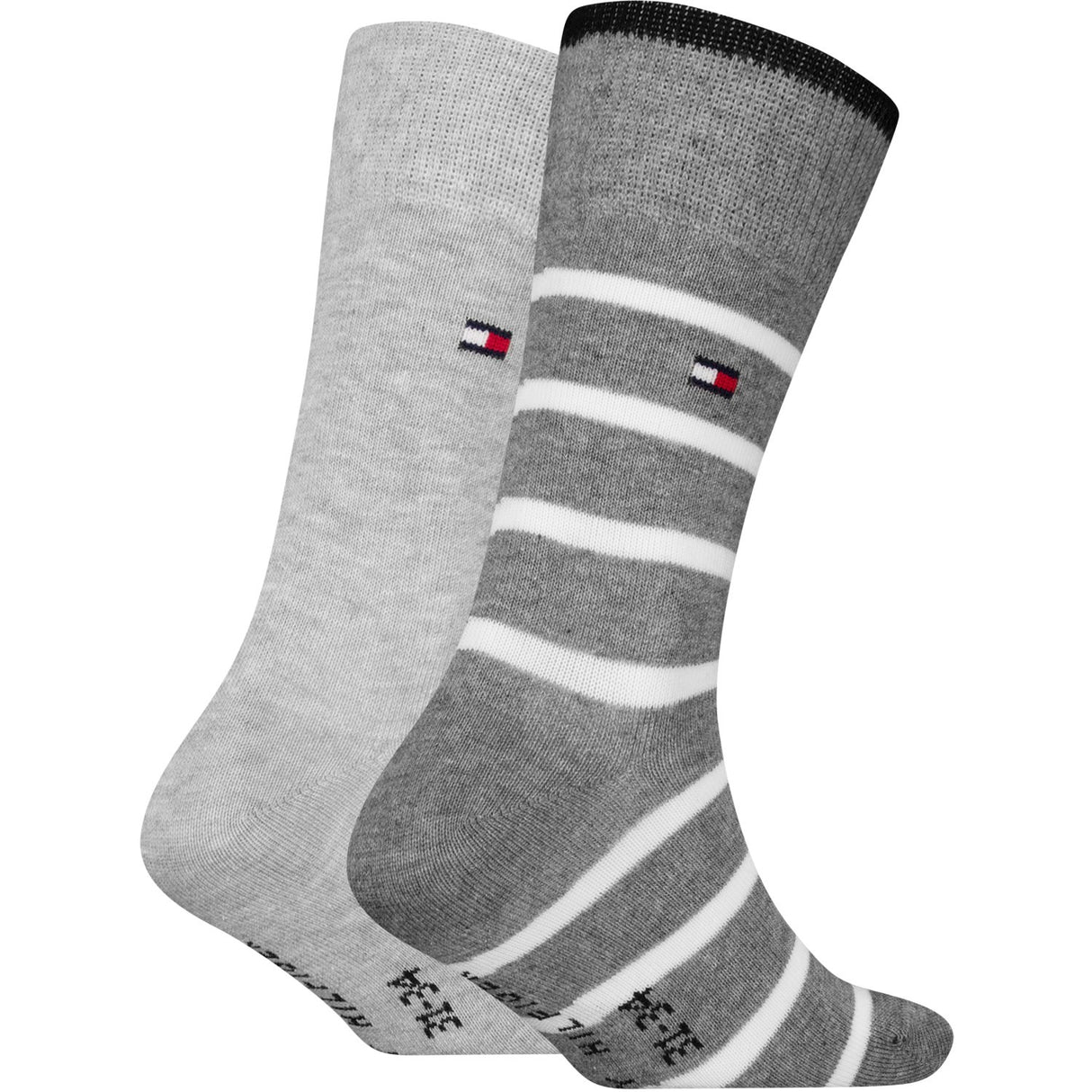 Tommy Hilfiger Black Th Kids Sock 2P Breton Stripe