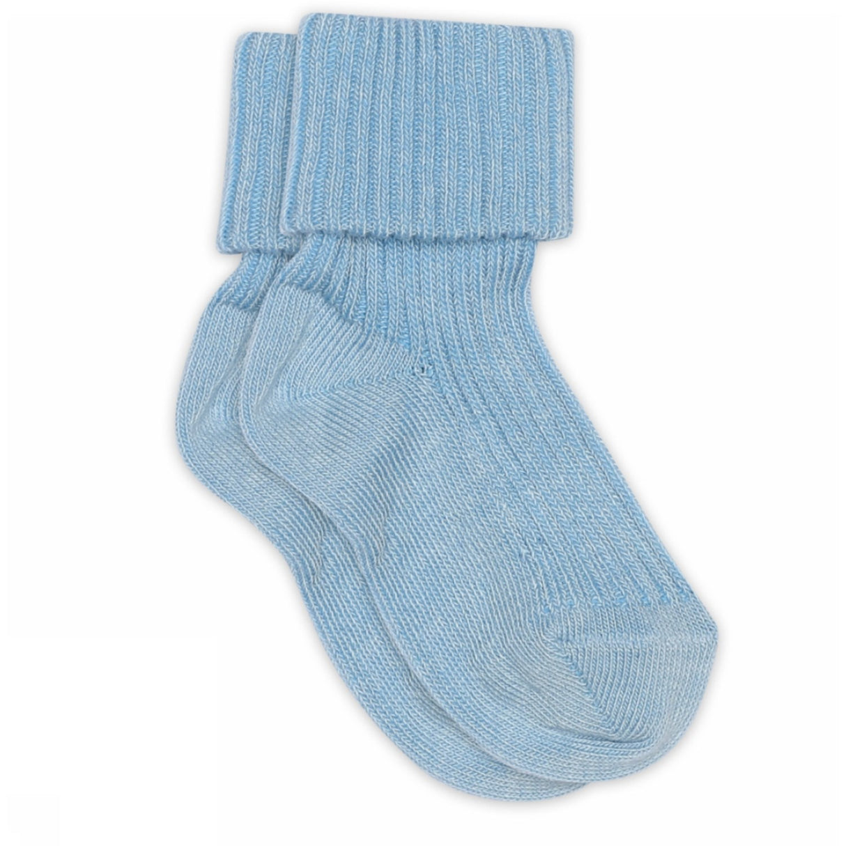 Mp Danmark Blue Bell Cotton Rib Baby Socks