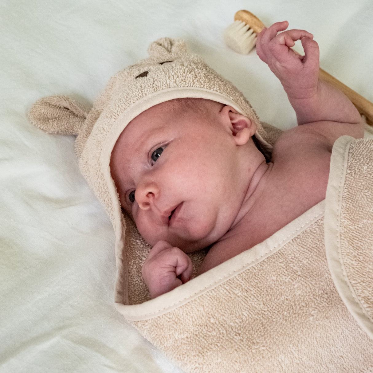 That's Mine Bunny Moly Towel Swaddle