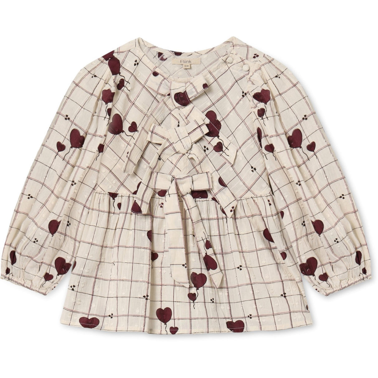 Fliink Sandshell Heart Aop Ilove Blouse