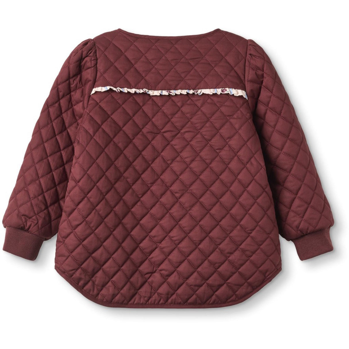 Fliink Burgendy Kota Reversible Flower Jacket