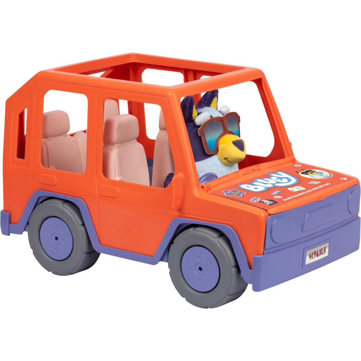 Bluey Big Heeler Car 4WD W/plush
