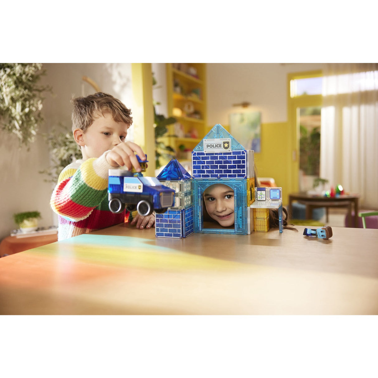 Magna-Tiles® Police Station 35 Pcs