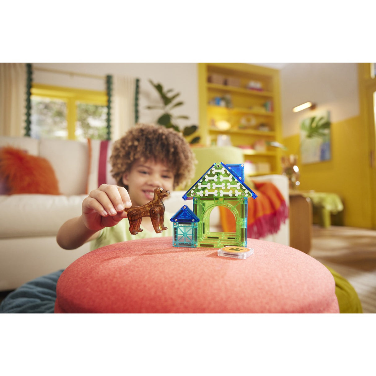 Magna-Tiles® Dog House 13 Pcs