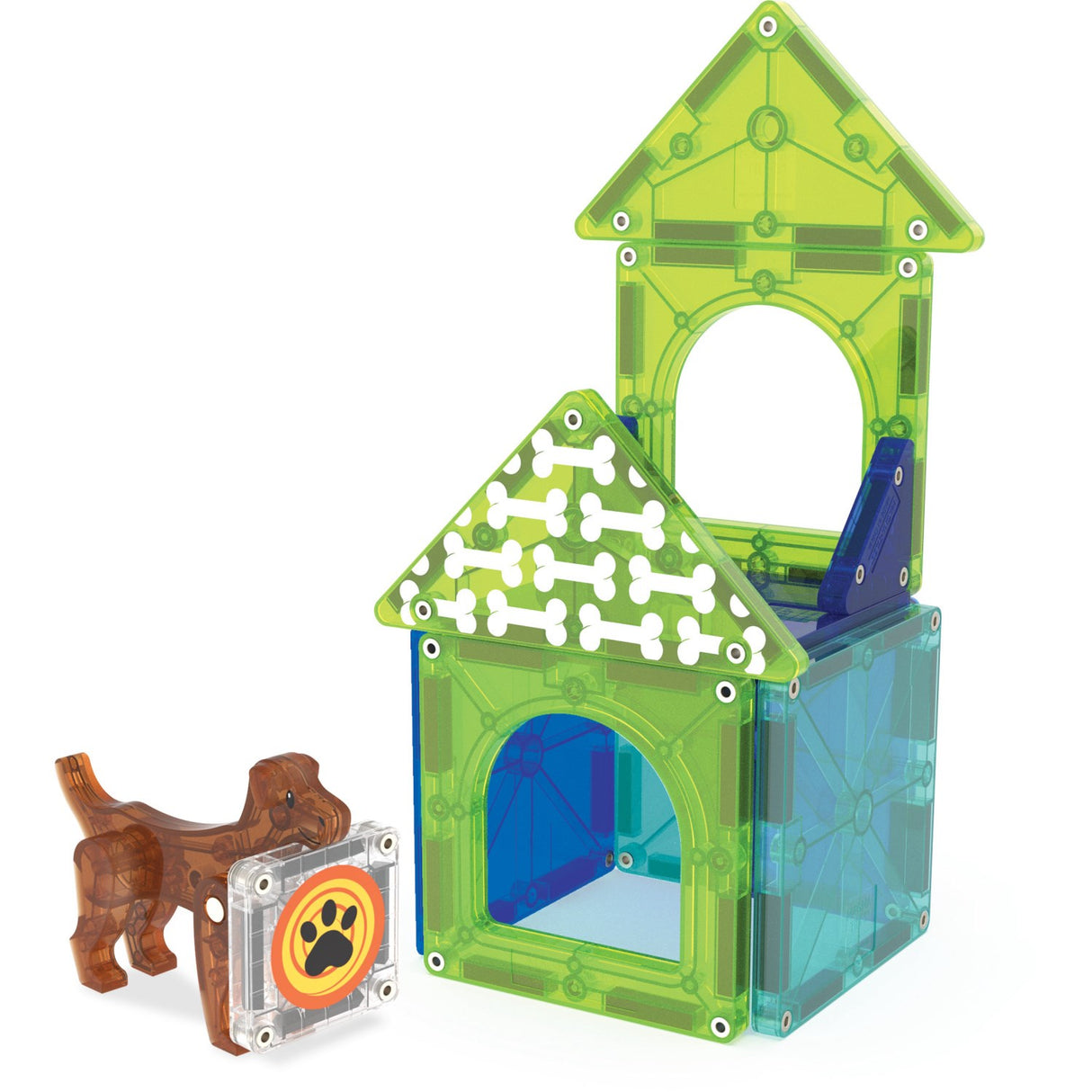 Magna-Tiles® Dog House 13 Pcs