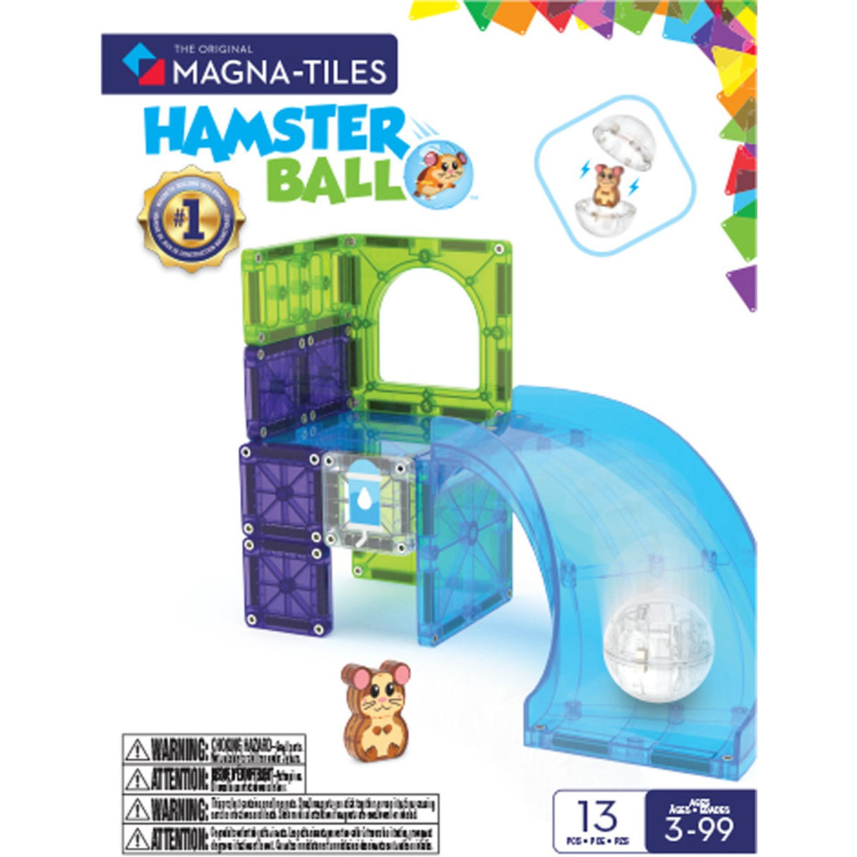Magna-Tiles® Hamster Ball 13 Pcs