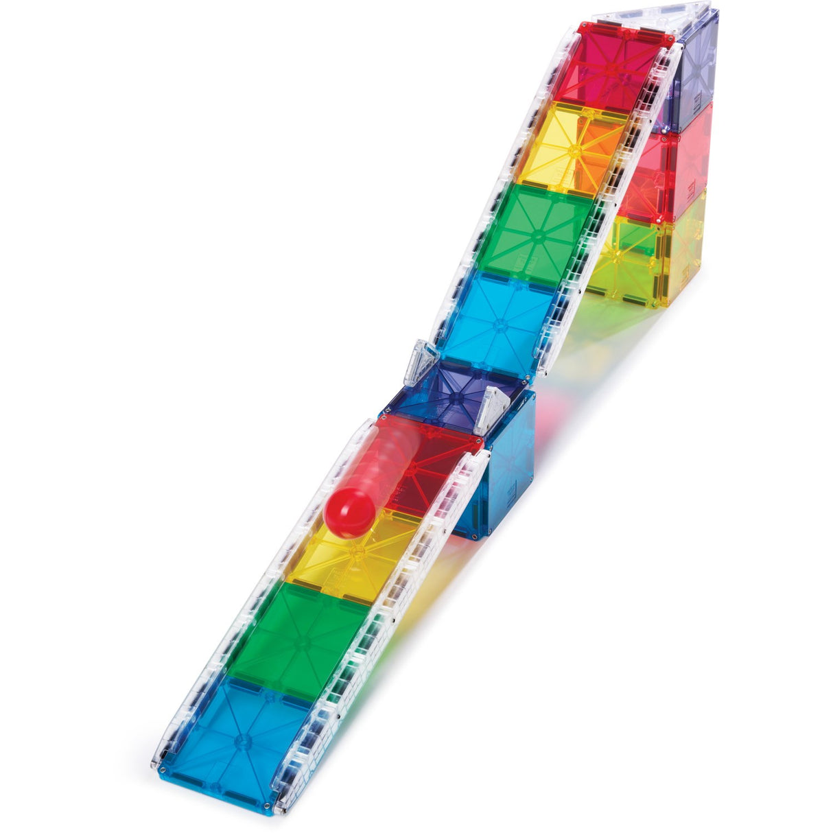 Magna-Tiles® Small Rail Racer 33 Pcs