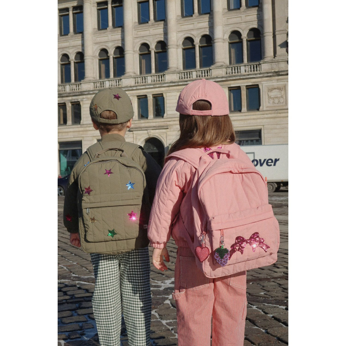 Konges Sløjd Rosette Juno Quilted Sequin Backpack Midi