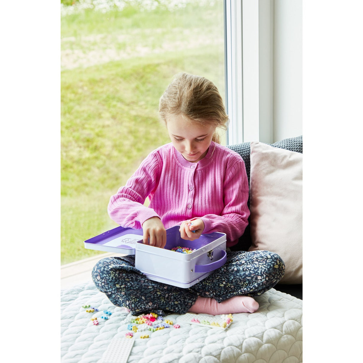 Plus-Plus Suitcase Pastel Metal