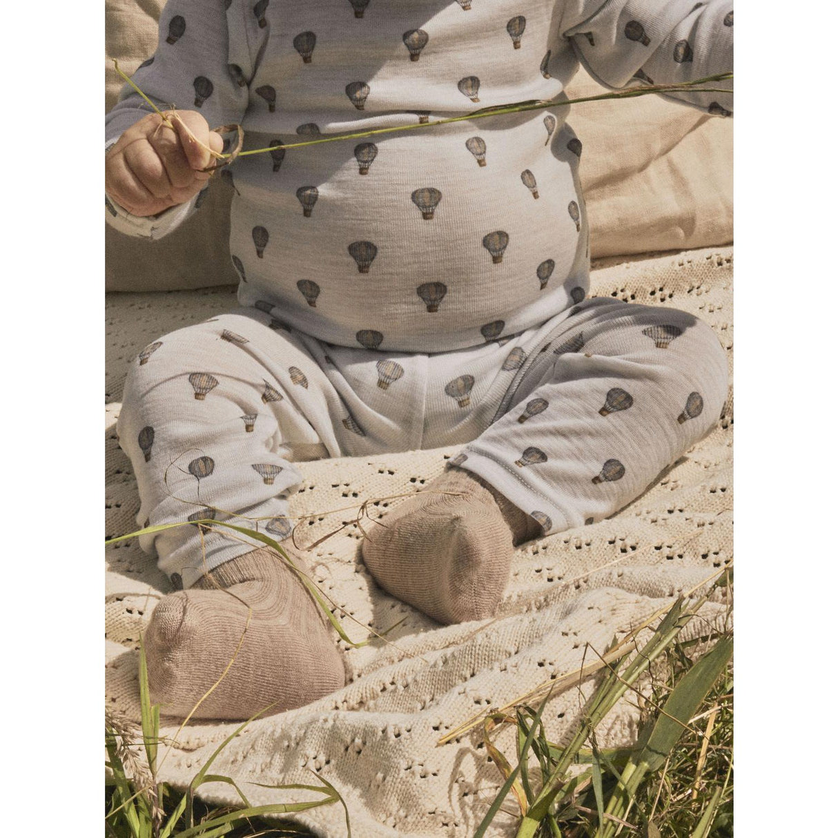 Lil'Atelier Oyster Mushroom Airballoon Nbmnoel Nor Wool Slim Leggings Lil