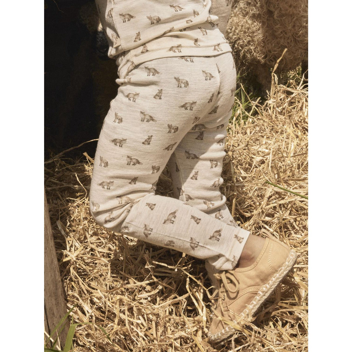 Lil'Atelier Turtledove Fox Nmmnalu Wo/Mo Slim Leggings Lil