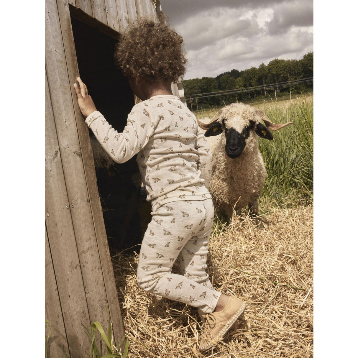 Lil'Atelier Turtledove Fox Nmmnalu Wo/Mo Slim Leggings Lil