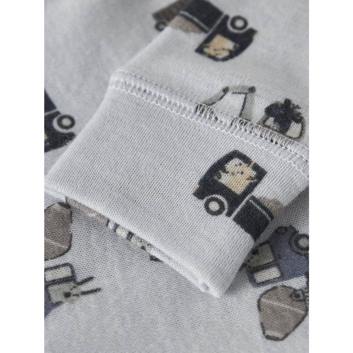 Name It Arctic Ice Animals At Work Nbmwillit Wool Longjohn