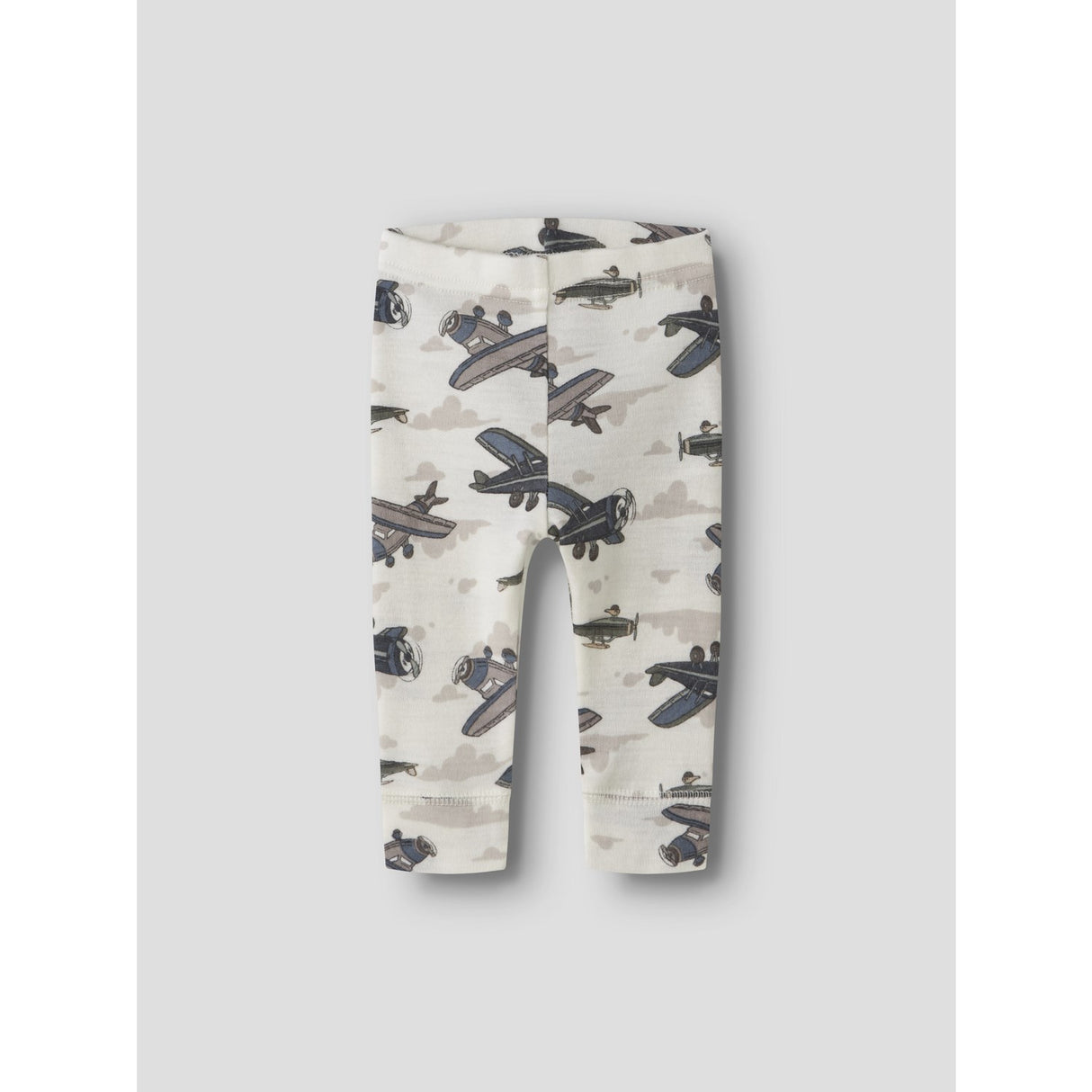 Name It Snow White Airplanes Nbmwillitus Wool Longjohn