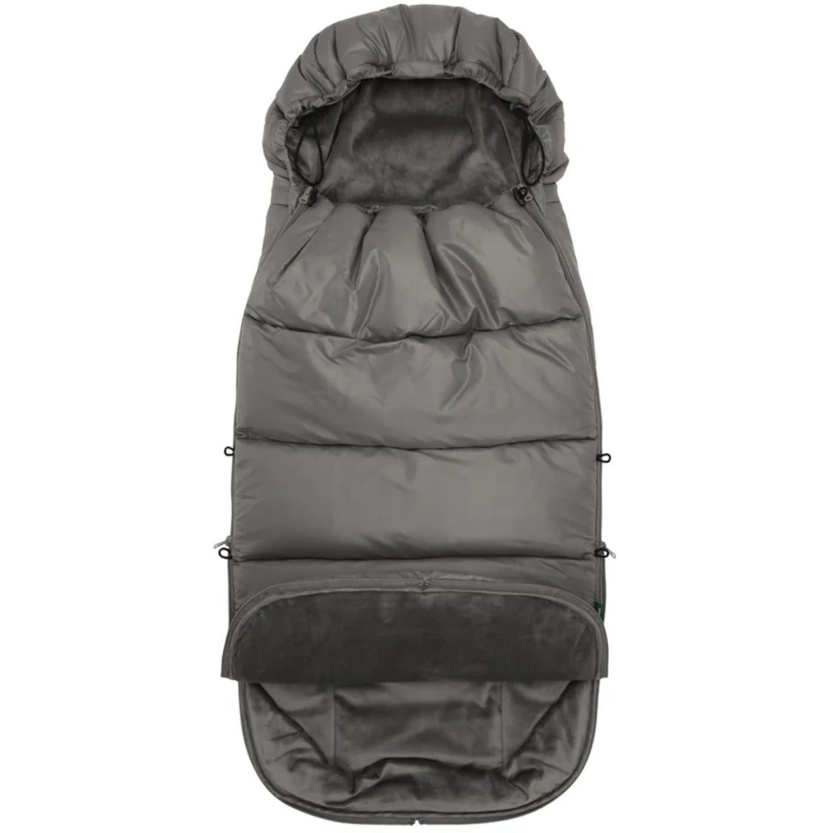KongWalther Puffer Grey Footmuff / Østerbroposen