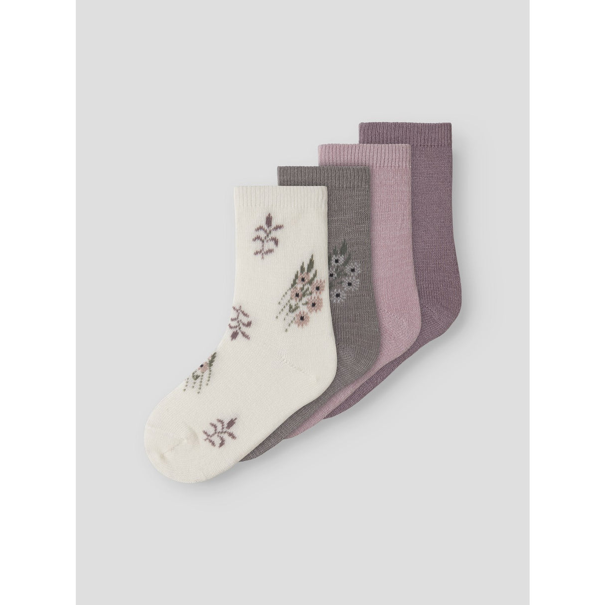 Name It Toadstool Nmfwak Wo/Bl 4P Socks