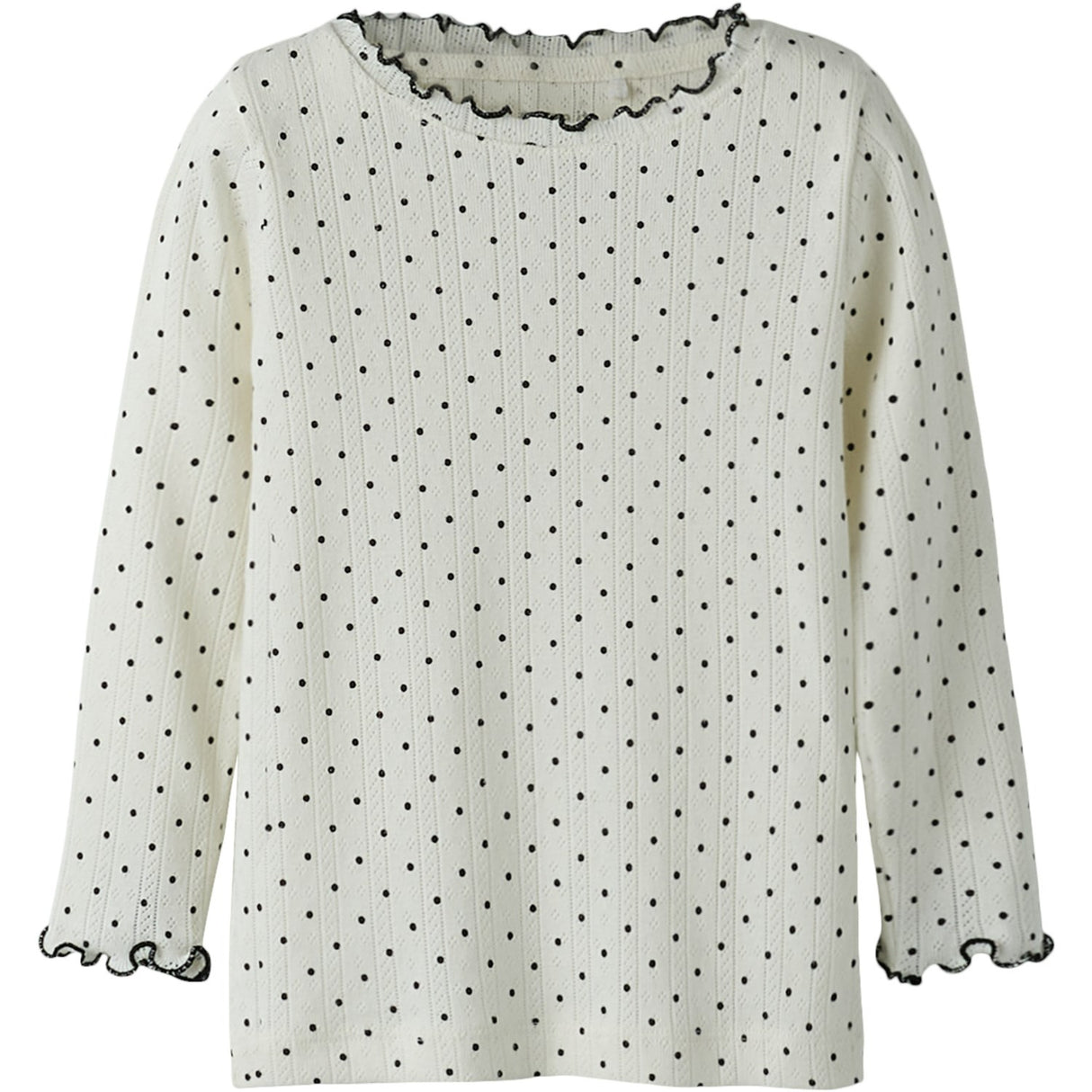 Name It Cloud Dancer Nmftania Ls Slim Top