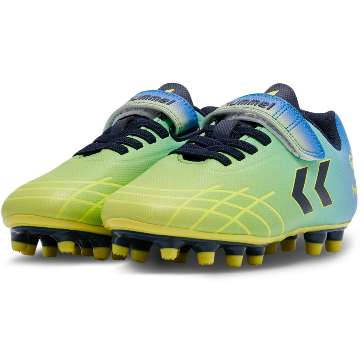 Hummel Limeade Top Star F.G. Jr Football Boots
