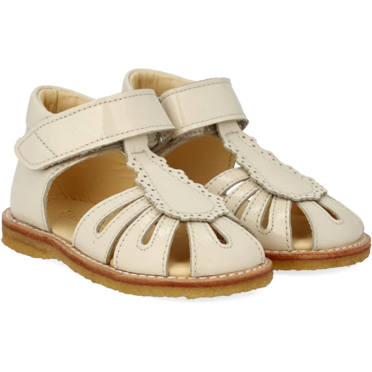 Angulus Buttermilk Beginner Sandal w Velcro Closure
