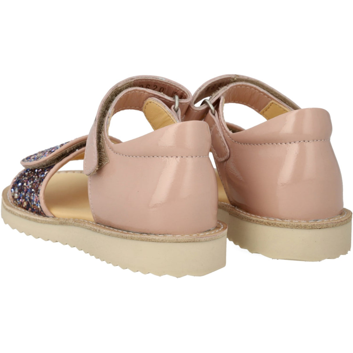 Angulus Laksandal Med Funklende Glitterdetalje