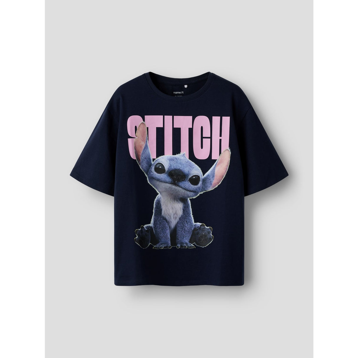 Name It Navy Blazer Nkfnibus Stitch Nreg Ss Top Lnoos Wdi