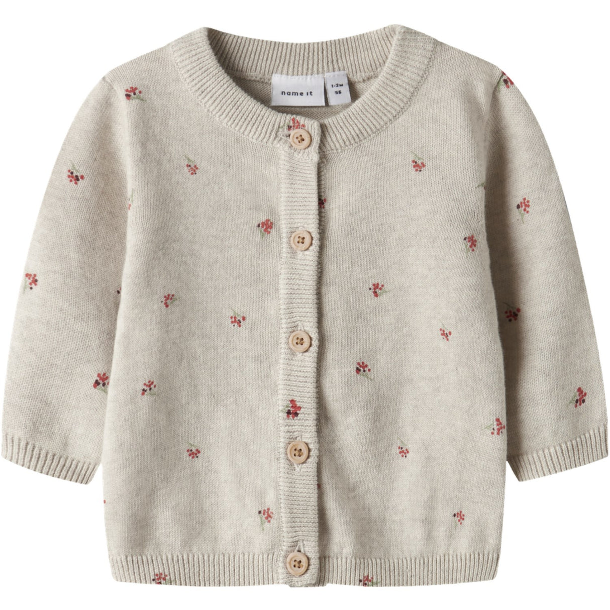 Name It Peyote Melange Nbfbeta Ls Knit Card