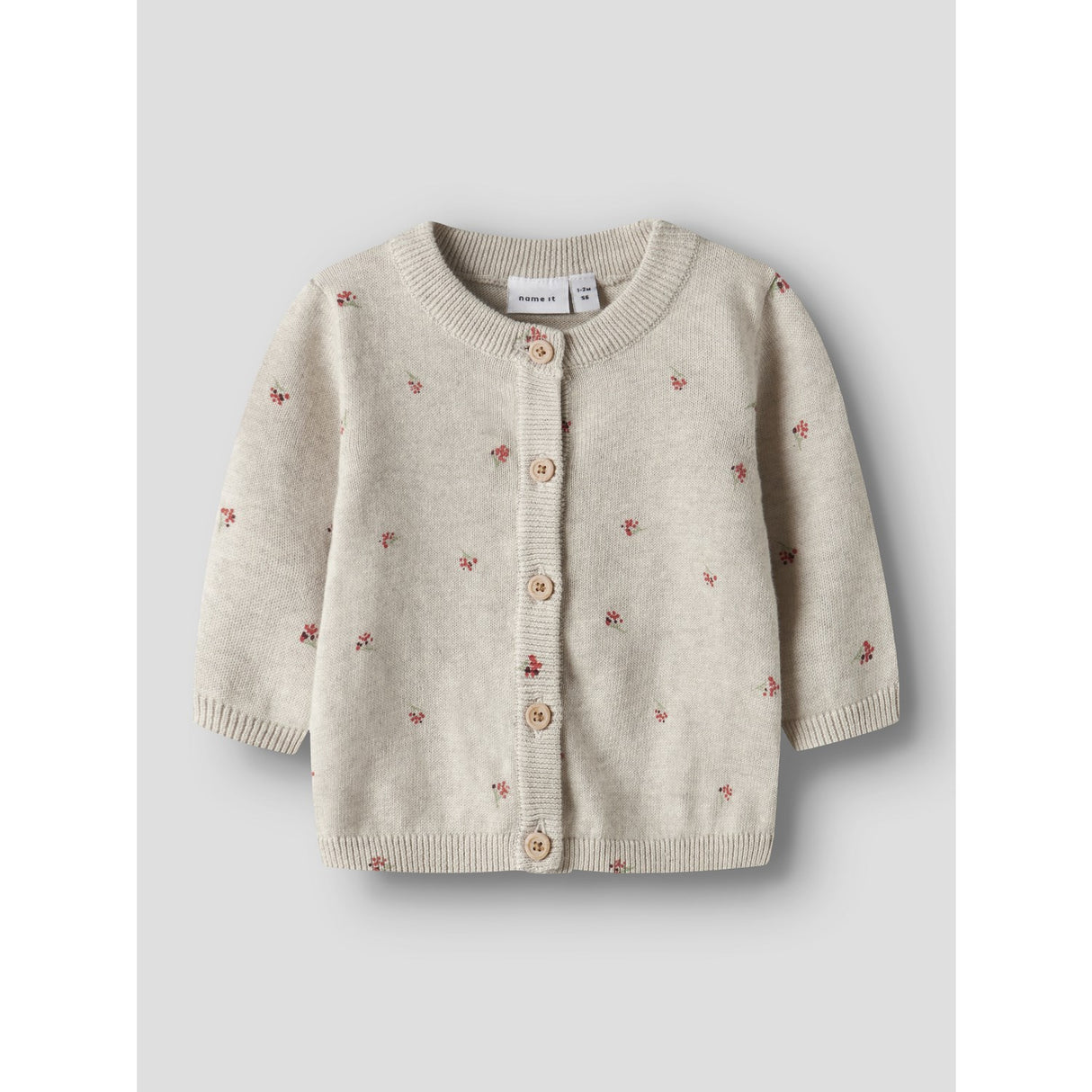 Name It Peyote Melange Nbfbeta Ls Knit Card