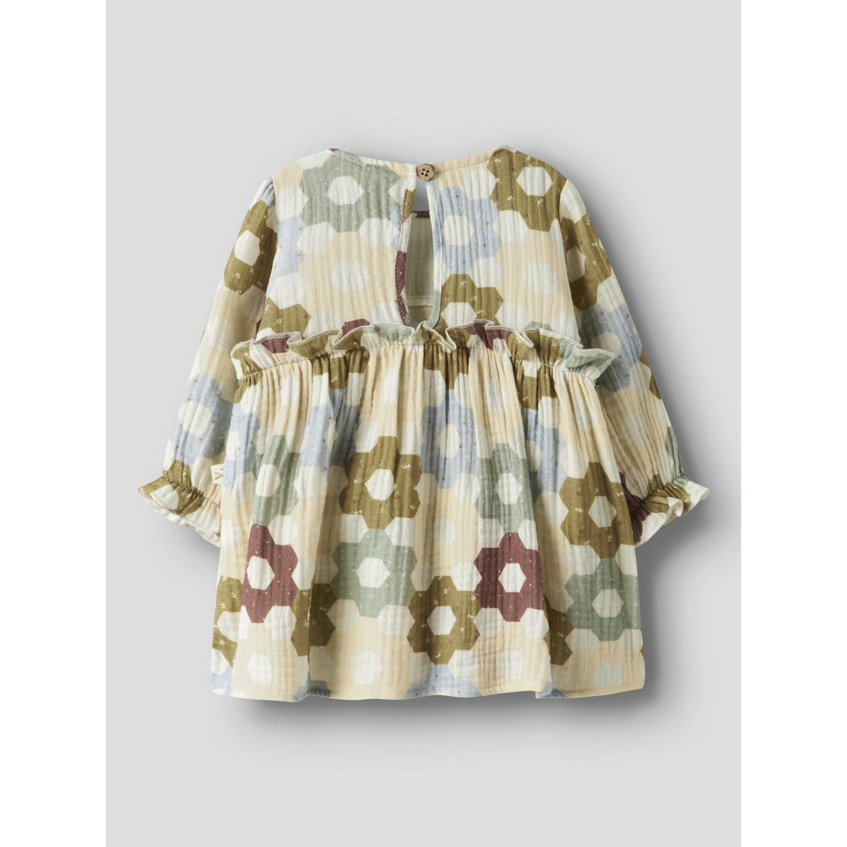 Lil'Atelier Coconut Milk Nbftalia Ls Loose Body Dress Lil