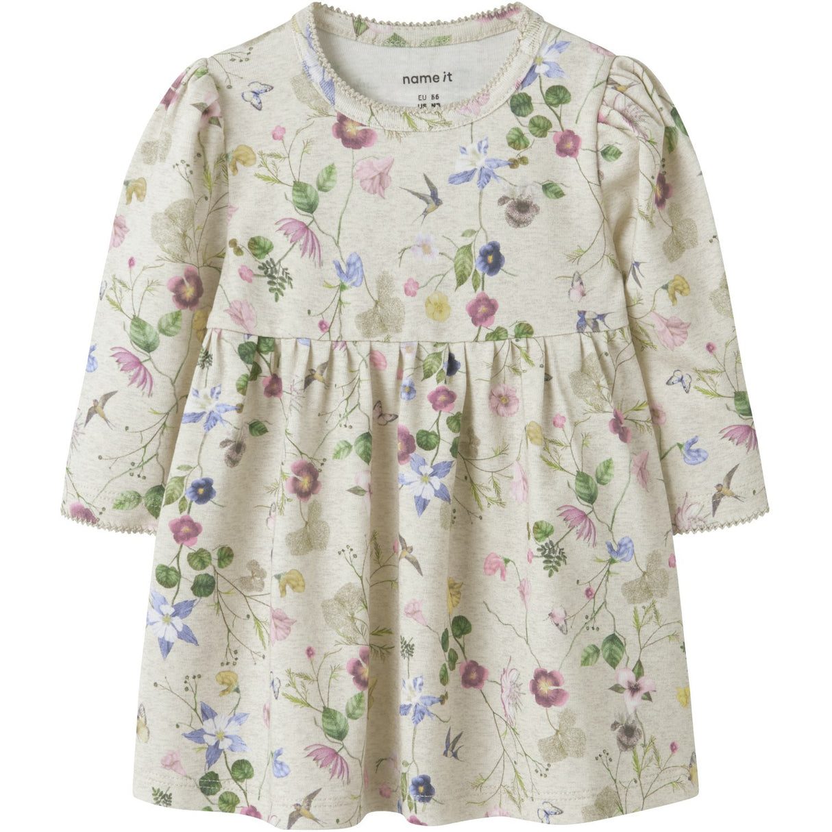 Name It Peyote Melange Nbffalca Ls Dress