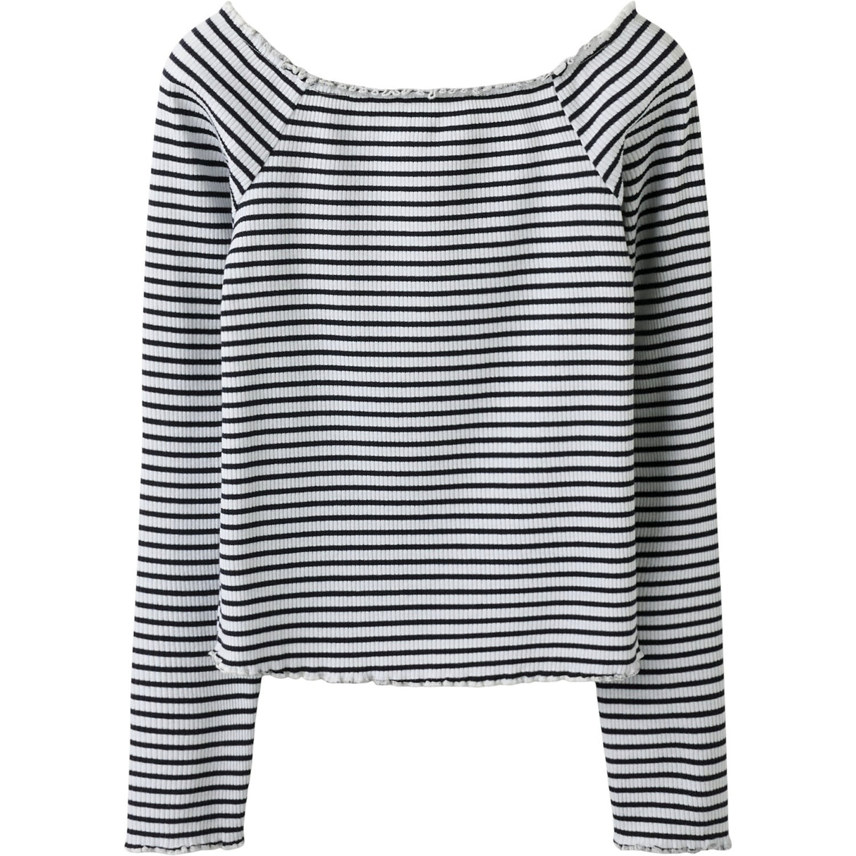 Name It Navy Blazer Bright White Nkfforta Ls Slim Top