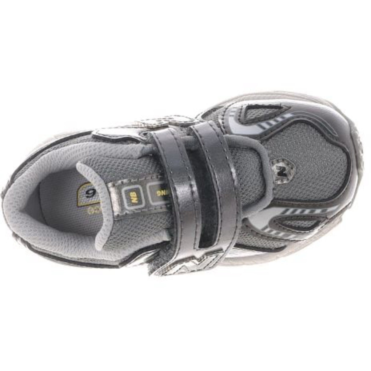 New Balance Dark Silver Metallic New Balance 1906 Kids Hook & Loop