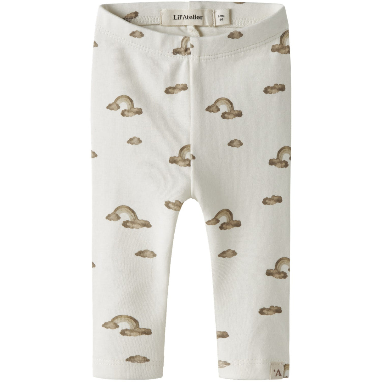 Lil'Atelier Coconut Milk Rainbow Nbnlayo Kim Slim Leggings Lil Noos